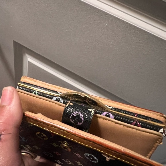 Louis Vuitton Black Multicolor Monogram Wallet - Picture 9 of 9